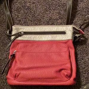 All leather hand bag